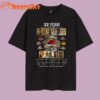 Jurassic Park 32 Years 1993-2025 Thank You For The Memories Signature T Shirt