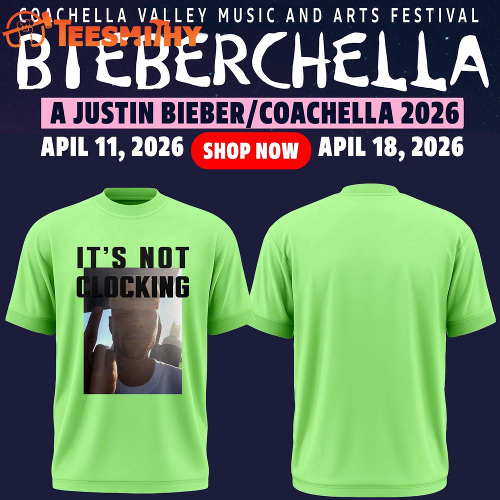 Justin Bieber Coachella 2026 Limited Edition 3D Shirt