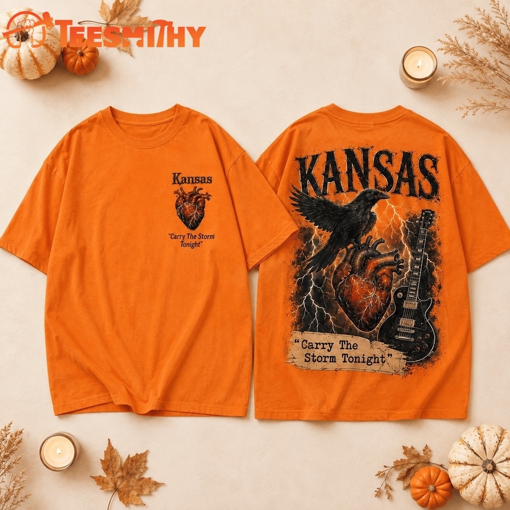Kansas Carry The Storm Tonight Halloween 3D Shirt