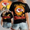 Kansas City Chiefs 2025 NFL Halloween Witch Unisex 3D Shirt
