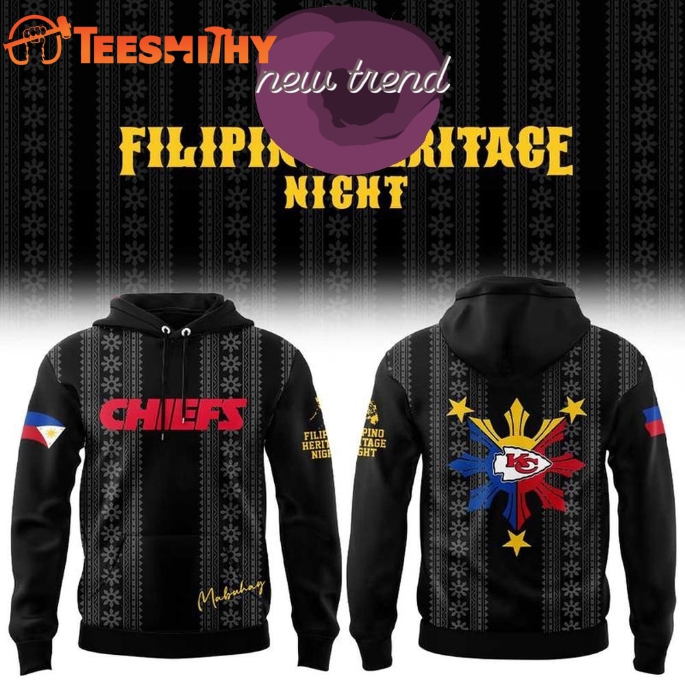 Kansas City Chiefs 2026 Filipino Heritage Night Limited Edition Hoodie