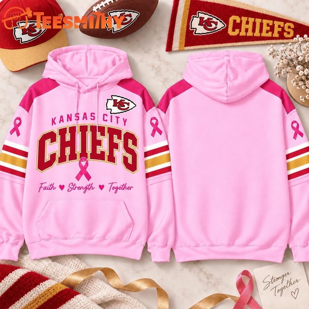 Kansas City Chiefs 2026 NFL Breast Cancer Awareness Game Day Hoodie Shirt