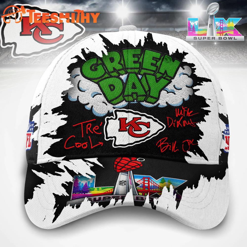 Kansas City Chiefs 2026 NFL Green Day Classic Cap