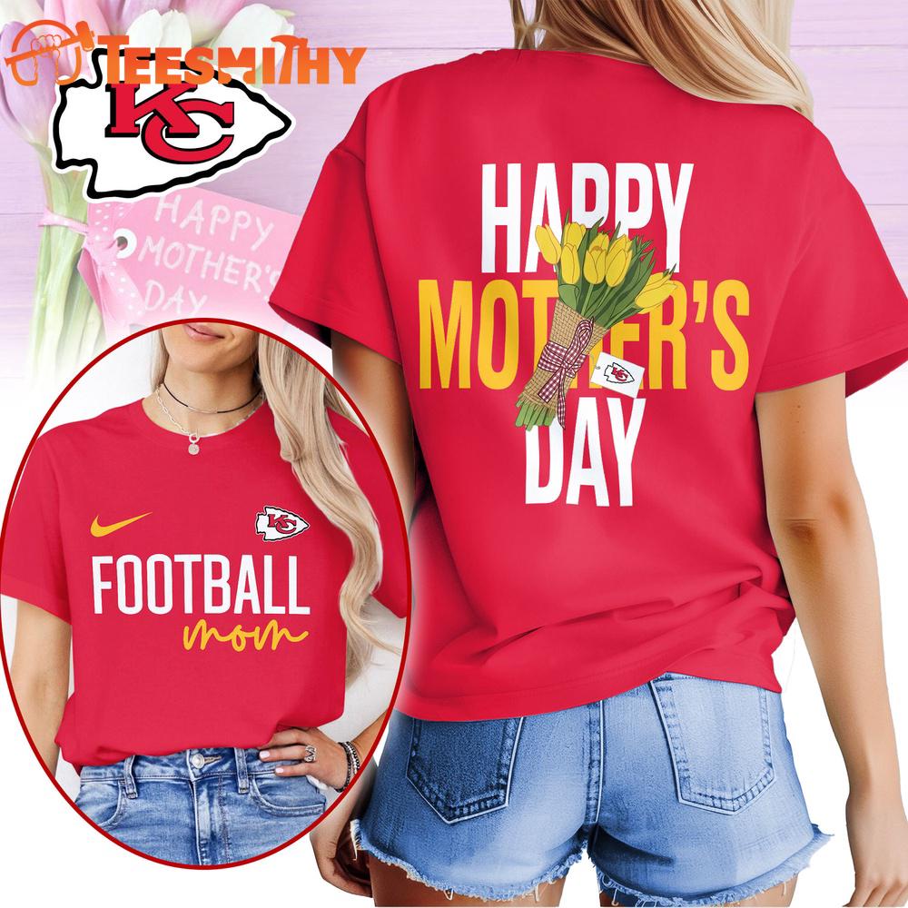Kansas City Chiefs 2026 NFL Happy Mother Day 3D T Shirt