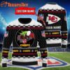 Las Vegas Raiders NFL Grinch Hands Personalized Ugly Christmas Sweater Las Vegas Raiders NFL Grinch Hands Personalized Ugly Christmas Sweater