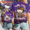 Kansas City Chiefs NFL Hello Kitty Cute And Spooky Halloween 2025 Unisex 3D Shirt