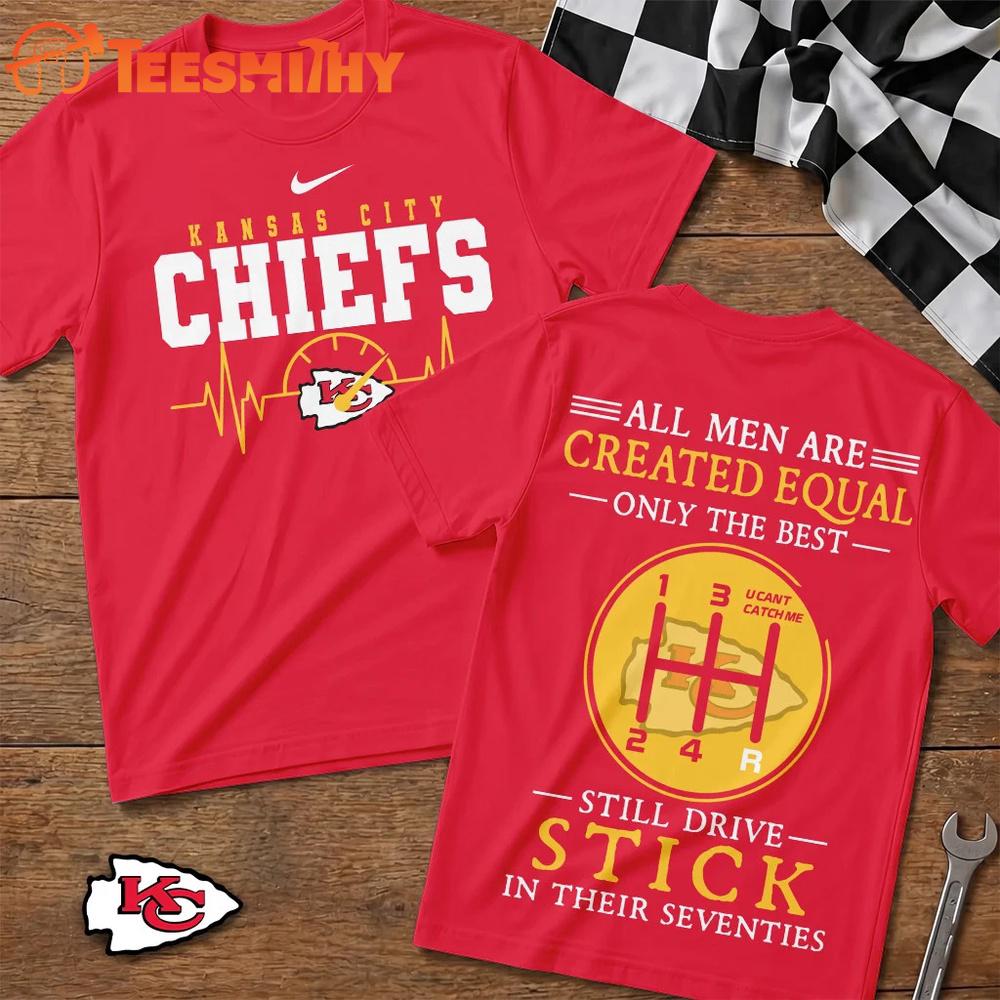 Kansas City Chiefs NFL Highspeed Heartbeat All Over Printed T Shirt