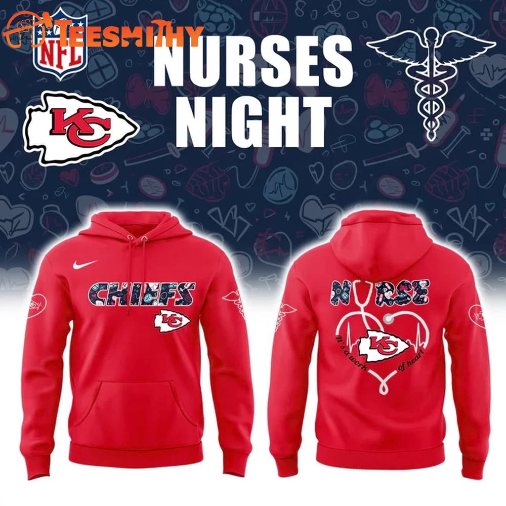 Kansas City Chiefs Nurses Appreciation 2026 New Design Hoodie