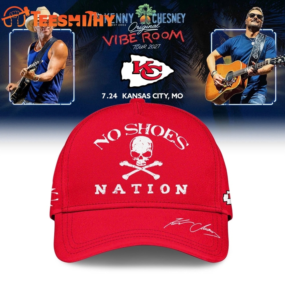 Kansas City Chiefs x Kenny Chesney The Original Vibe Room Tour 2027 Signature Cap
