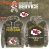 Kansas City Chiefs x Salute To Veterans Custom Limited Edition Hoodie Shirt Kansas City Chiefs x Salute To Veterans Custom Limited Edition Hoodie Shirt