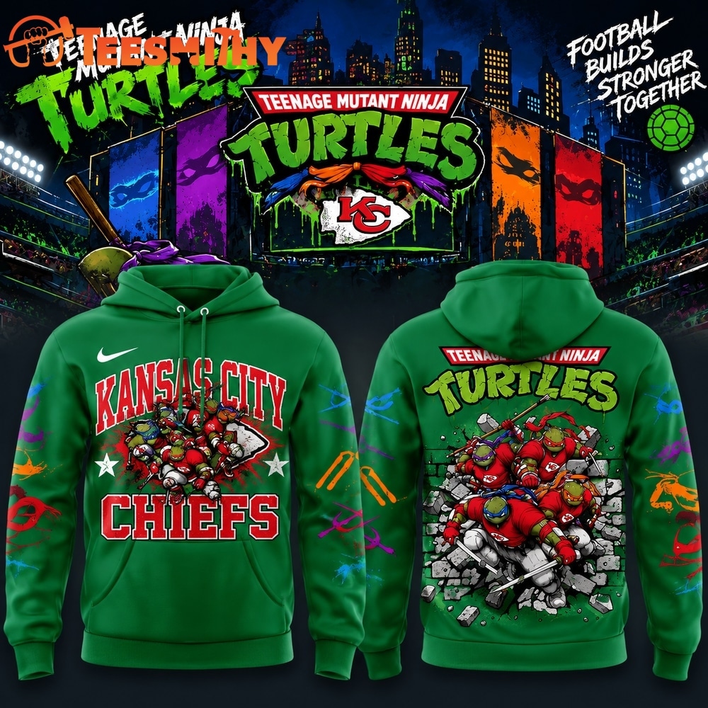 Kansas City Chiefs x Teenage Mutant Ninja Turtles 2026 Limited Edition Hoodie