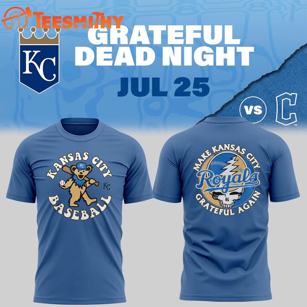 Kansas City Royals Grateful Dead Night T Shirt