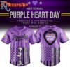 Kansas City Royals x Purple Heart Day New Design Baseball Jersey