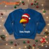 Kansas Jayhawks 2025 NCAA Mascot Eww People Christmas Ugly Sweater