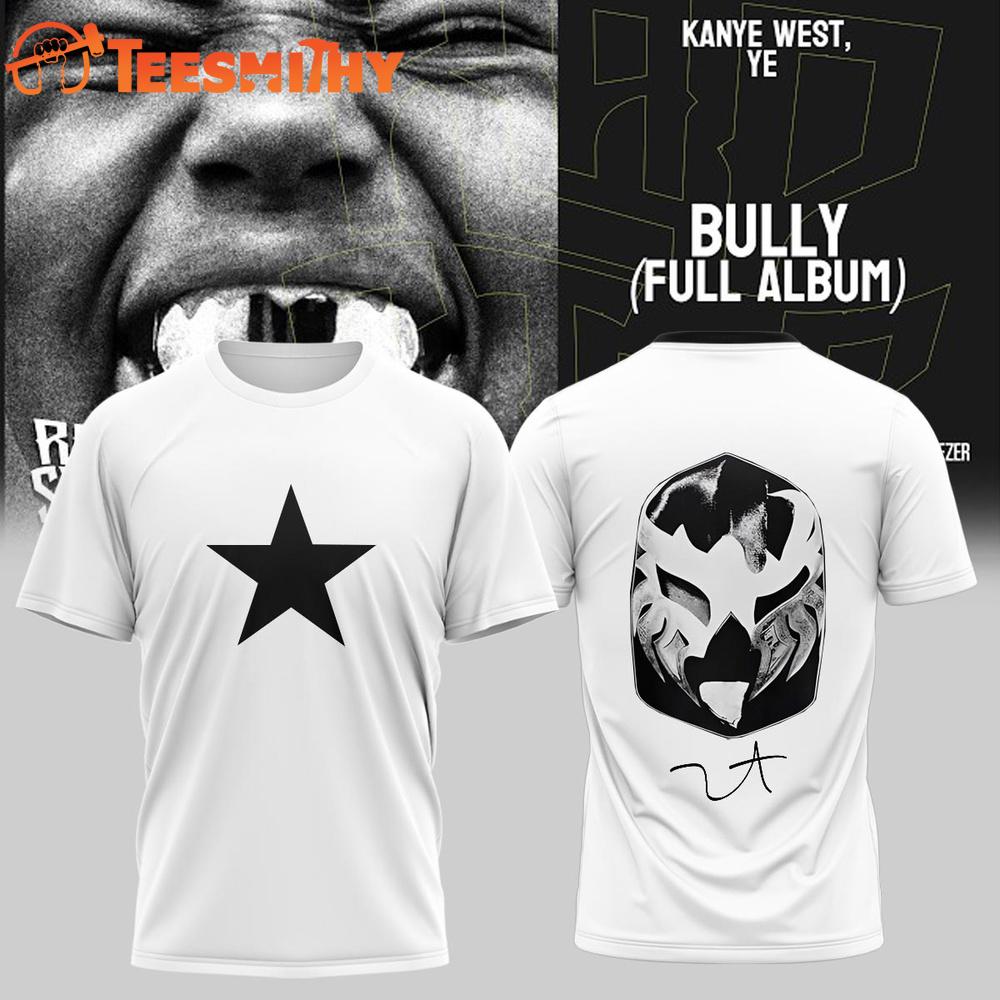 Kanye West Ye 2026 Tour Signature White T Shirt 1 Kanye West Ye 2026 Tour Signature White T Shirt