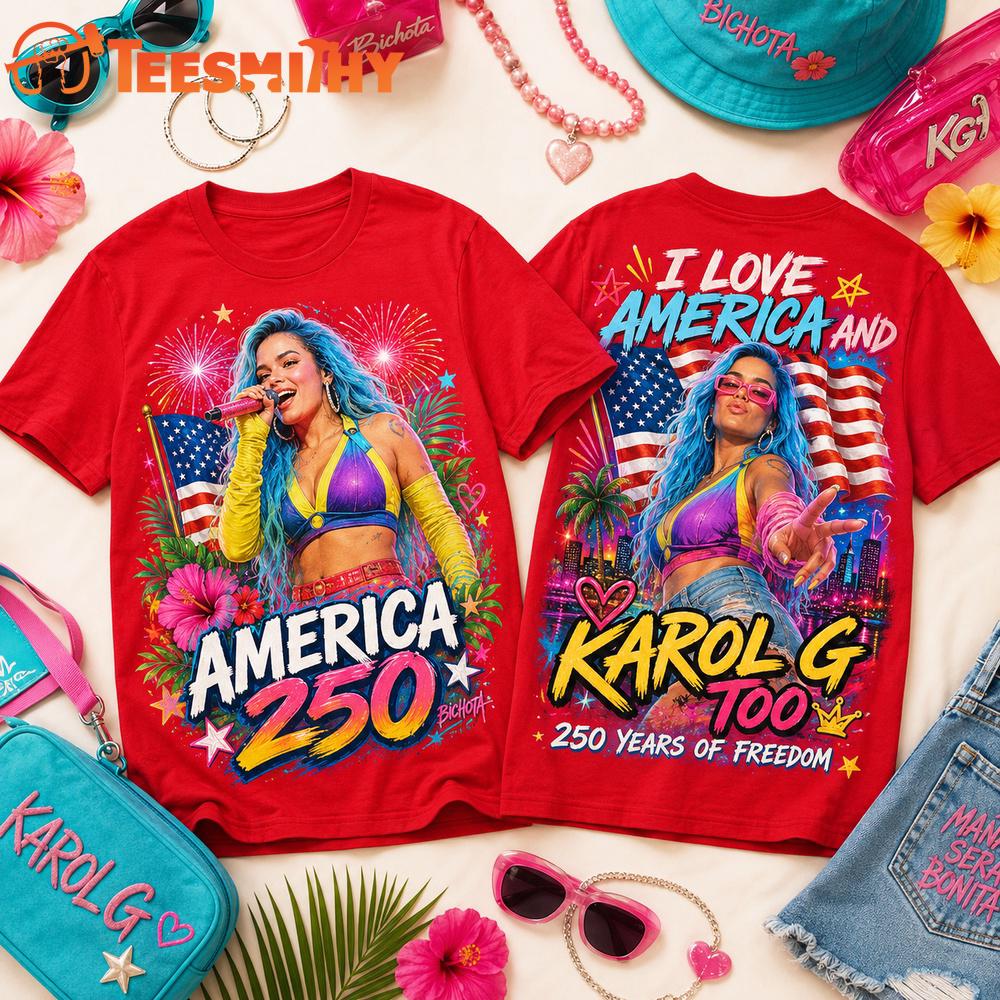 Karol G 250 Years Of Freedom Unisex 3D Shirt