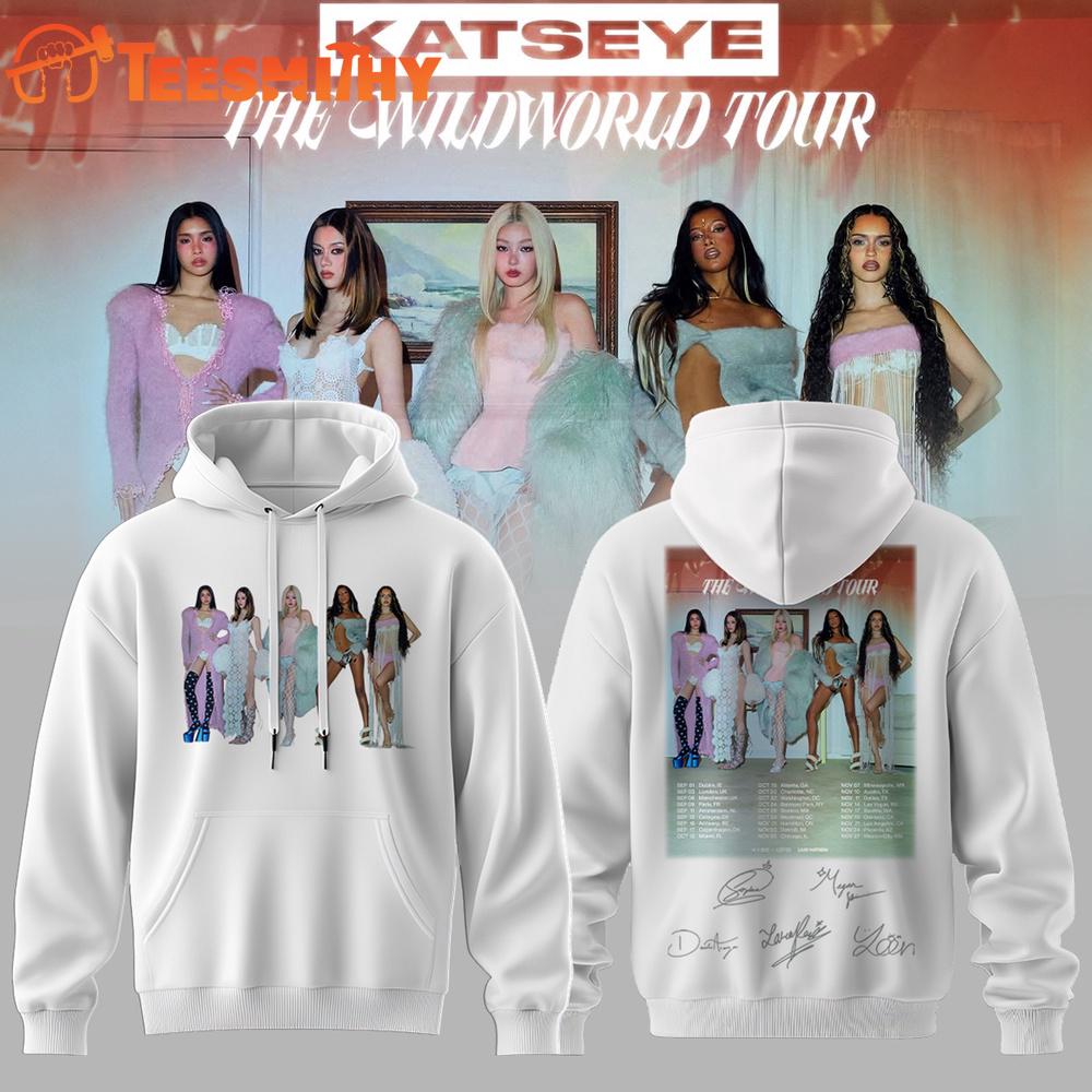 Katseye The Wildworld Tour 2026 Hoodie