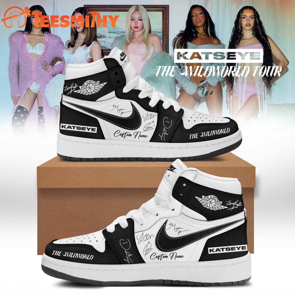 Katseye The Wildworld Tour 2026 Signature Air Jordan 1 Shoes