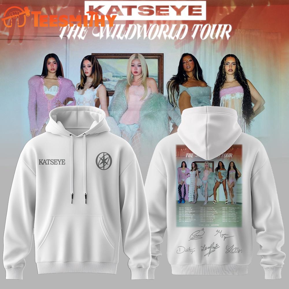 Katseye The Wildworld Tour 2026 Special New Hoodie