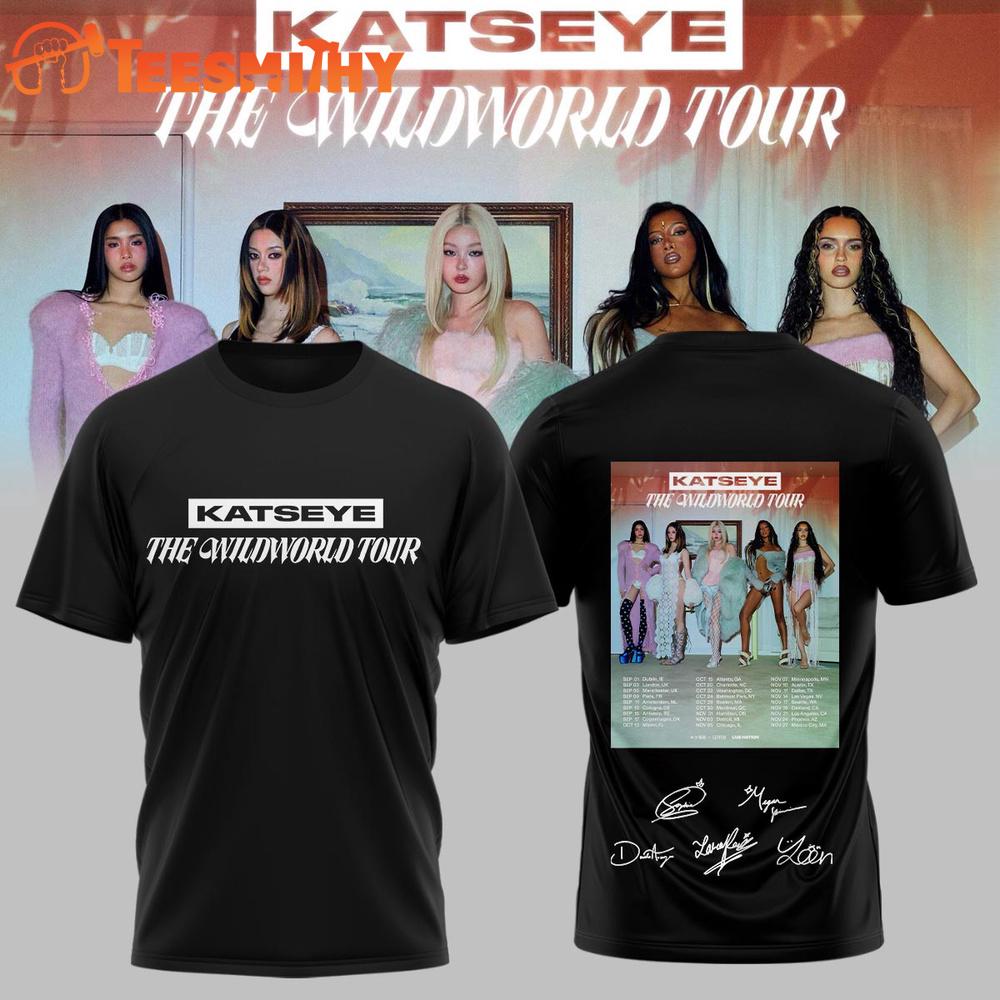 Katseye The Wildworld Tour 2026 T Shirt