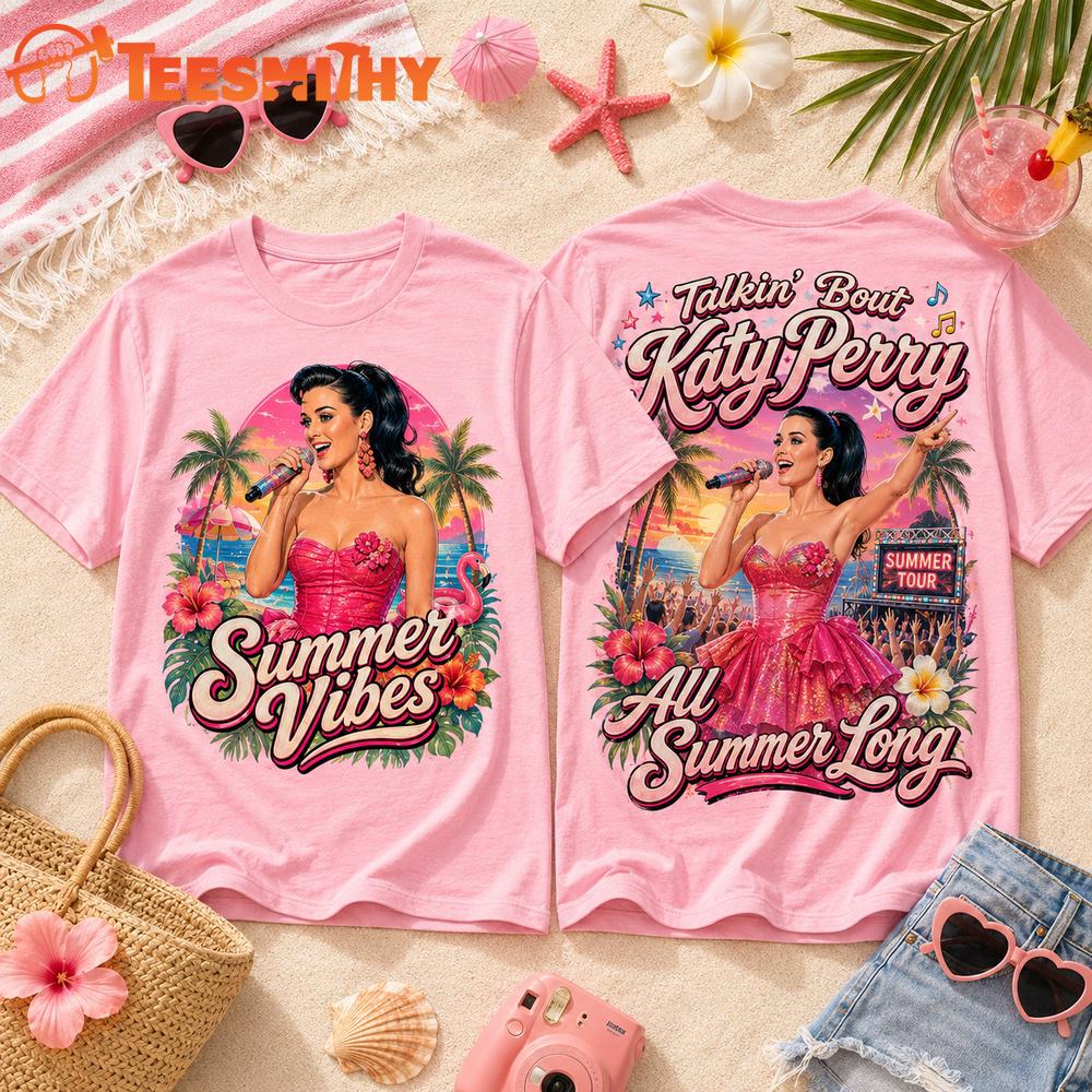 Katy Perry 2026 Summer Vibes Special New 3D Shirt