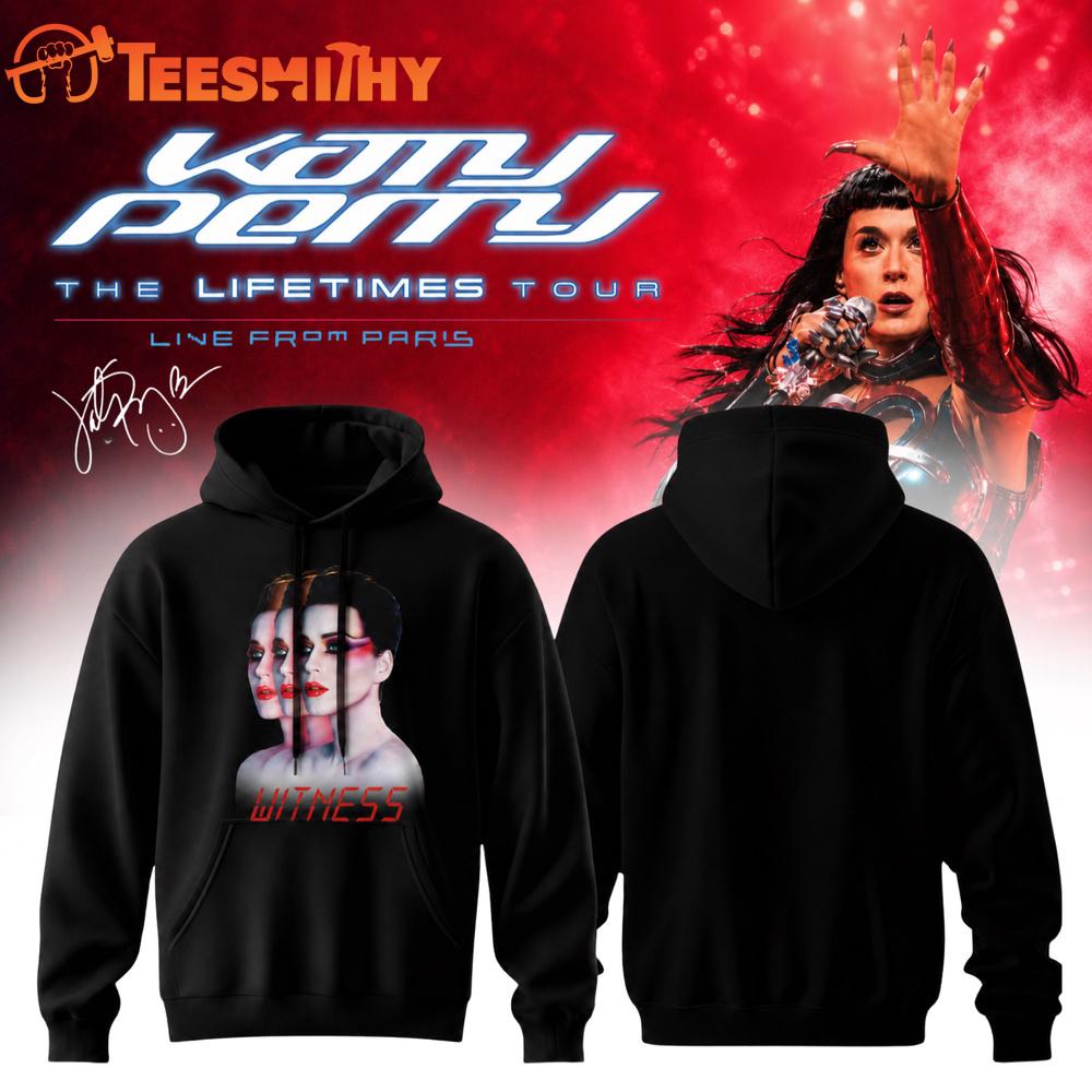 Katy Perry The Lifetimes Tour Live From Paris Graphic Limited Hoodie