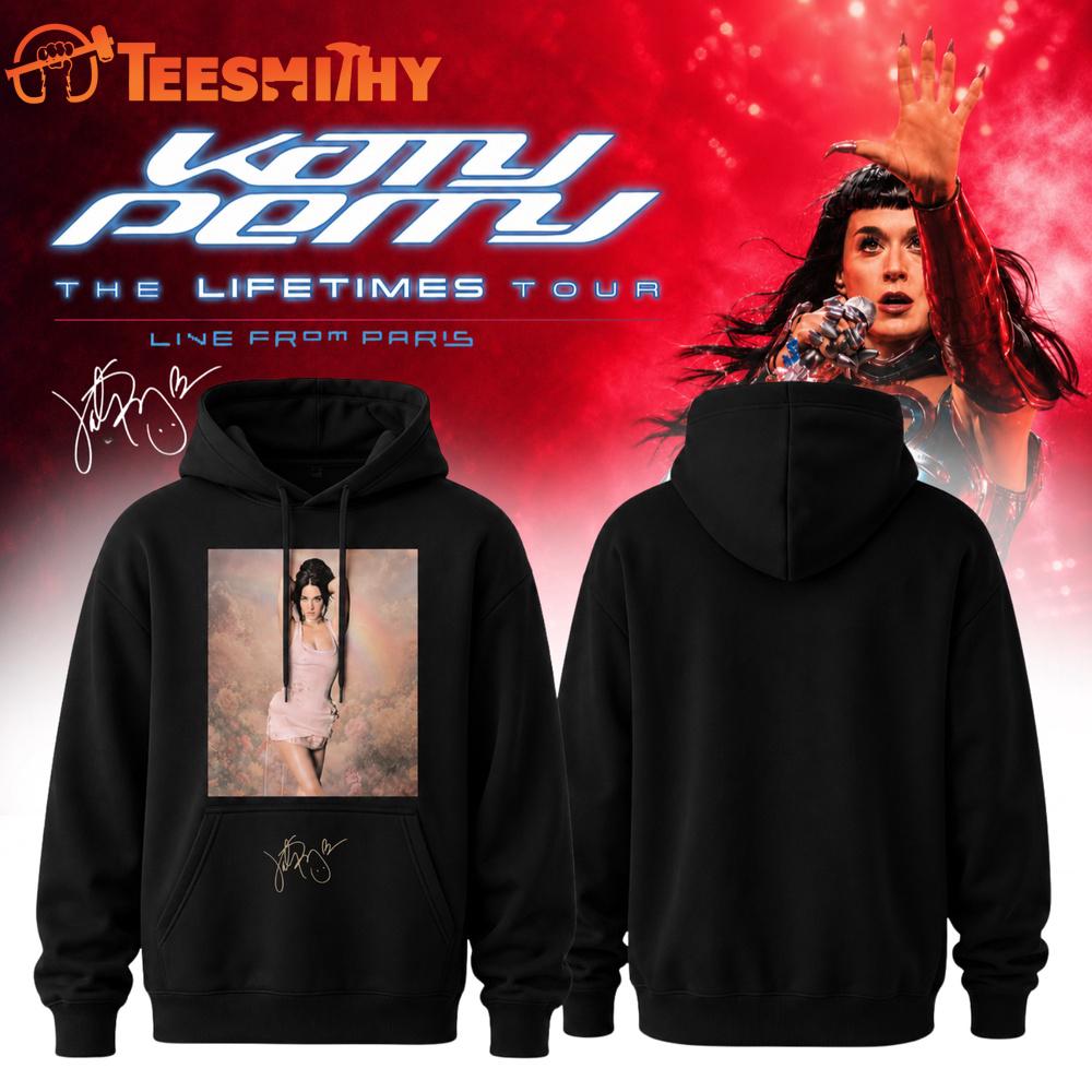 Katy Perry The Lifetimes Tour Live From Paris Graphic Signature Hoodie