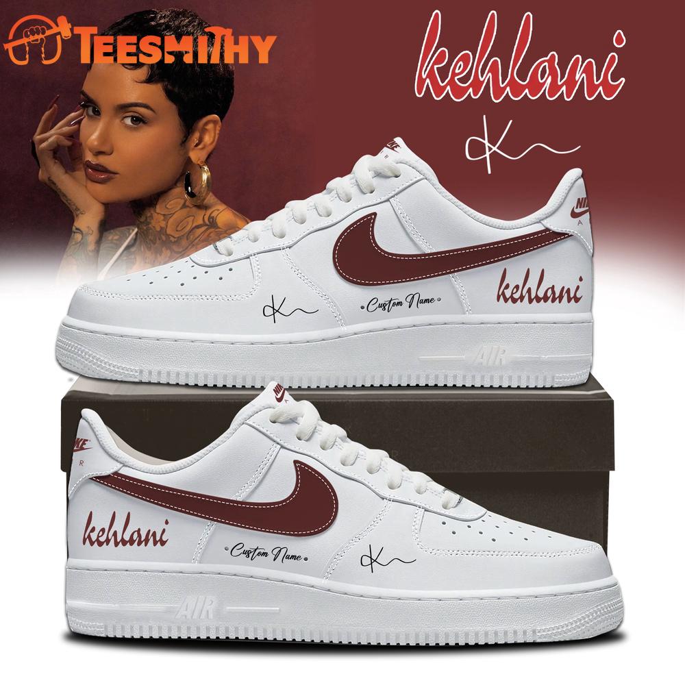 KEHLANI 2026 Album Limited Edition Signature White Air Force 1 Shoes