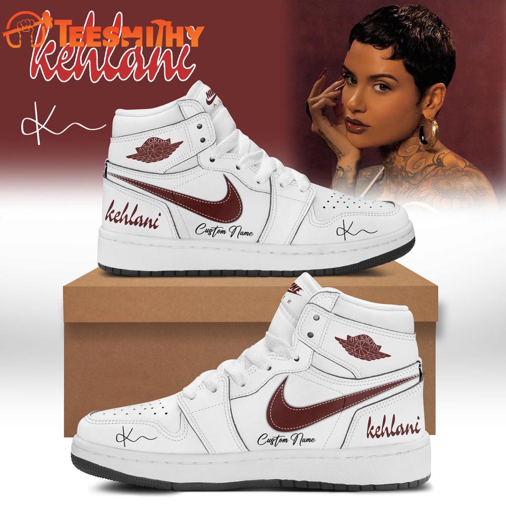 KEHLANI 2026 Album Limited Edition Signature White Air Jordan 1 Shoes