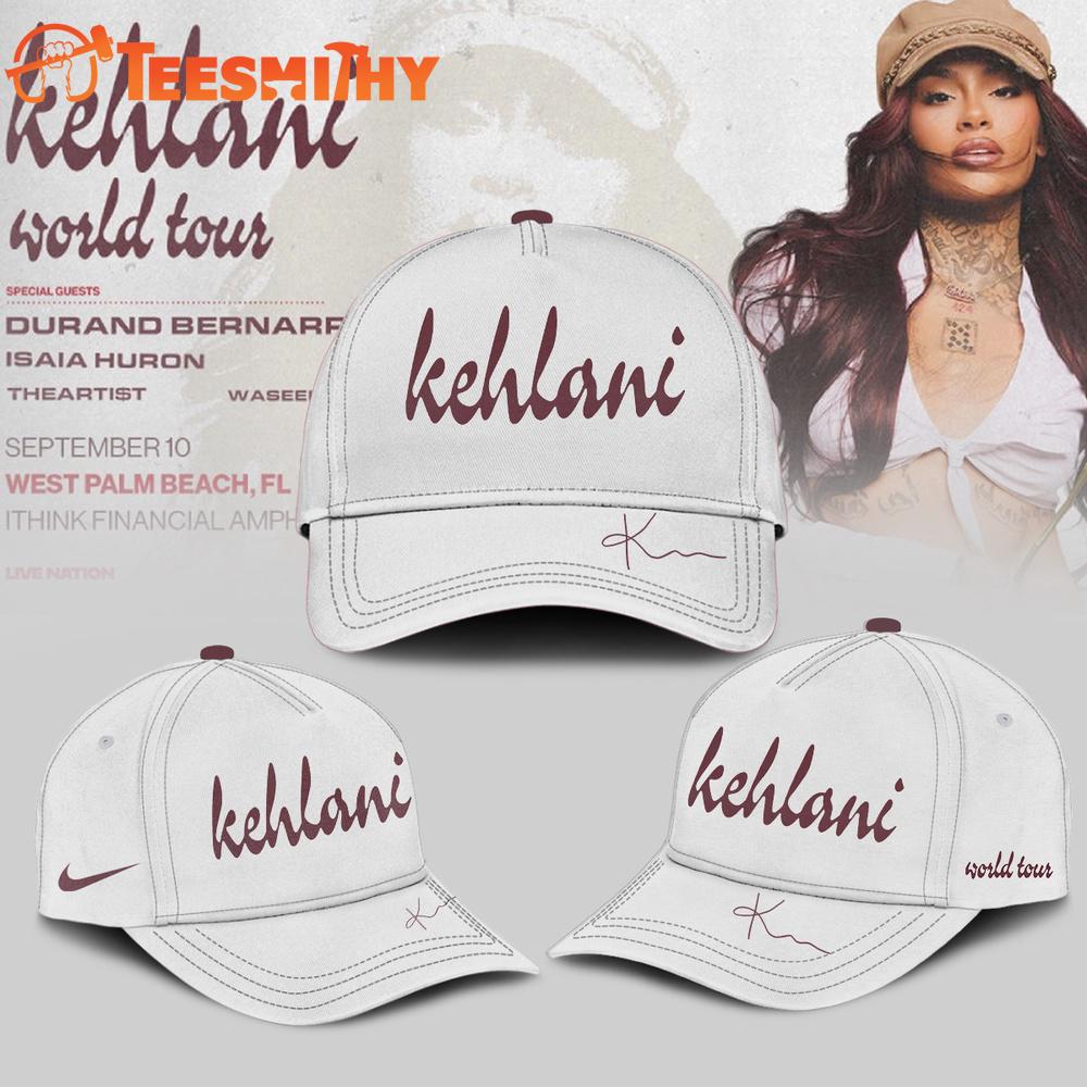 Kehlani World Tour 2026 Limited Edition Signature Classic Cap