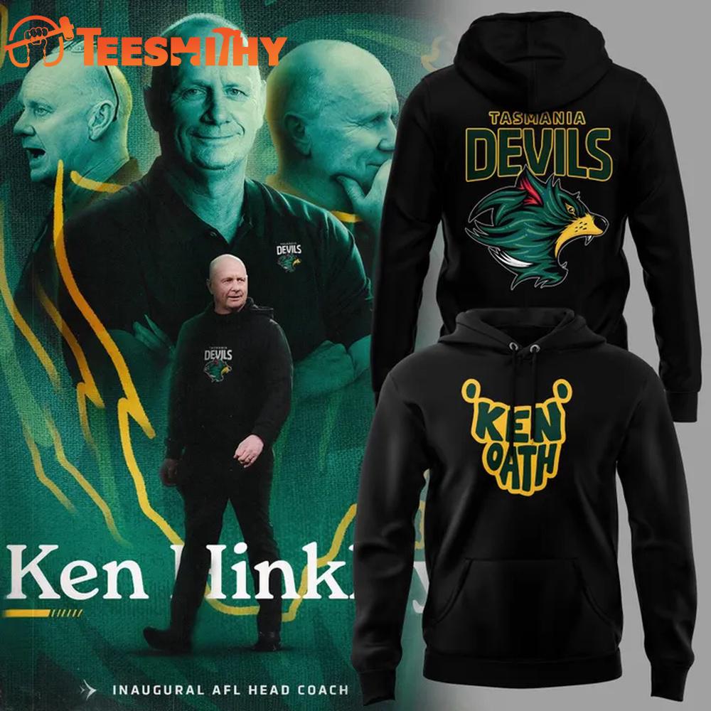 Ken Oath Tasmania Devils Black Hoodie