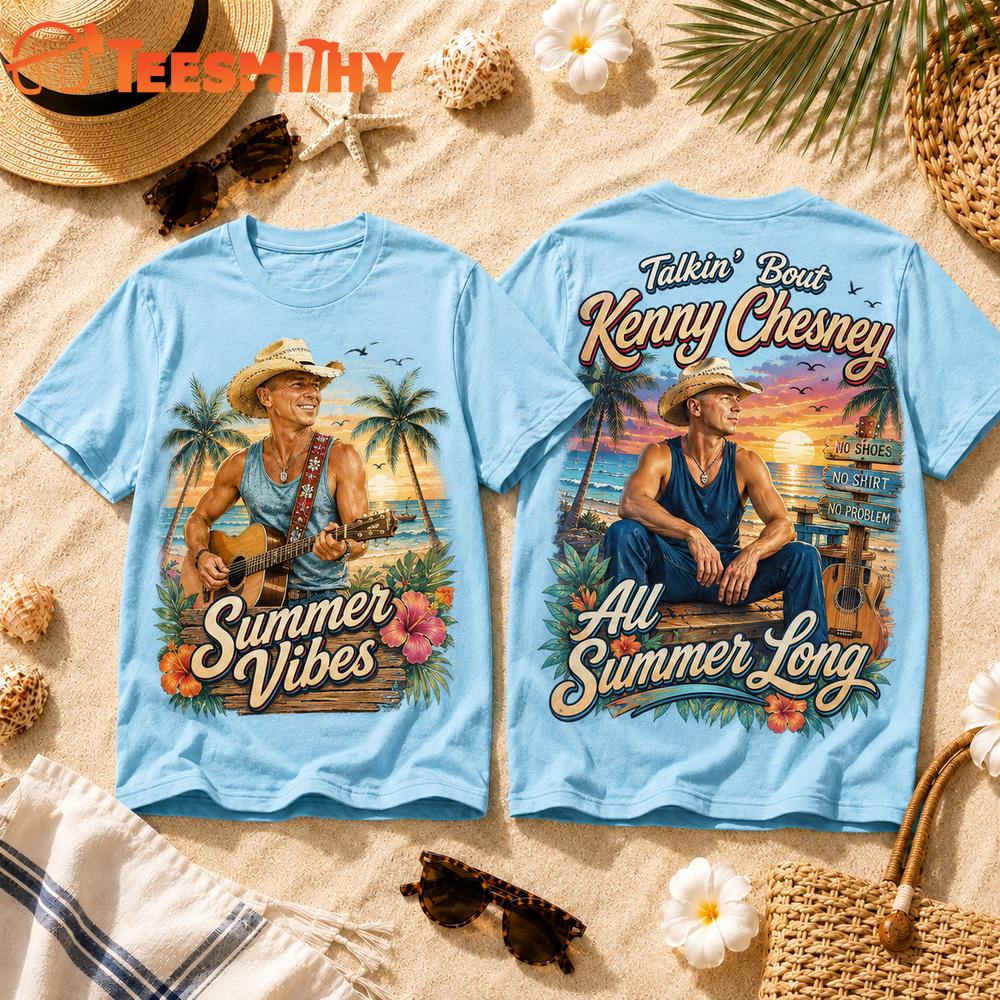 Kenny Chesney 2026 Summer Vibes Special New 3D Shirt