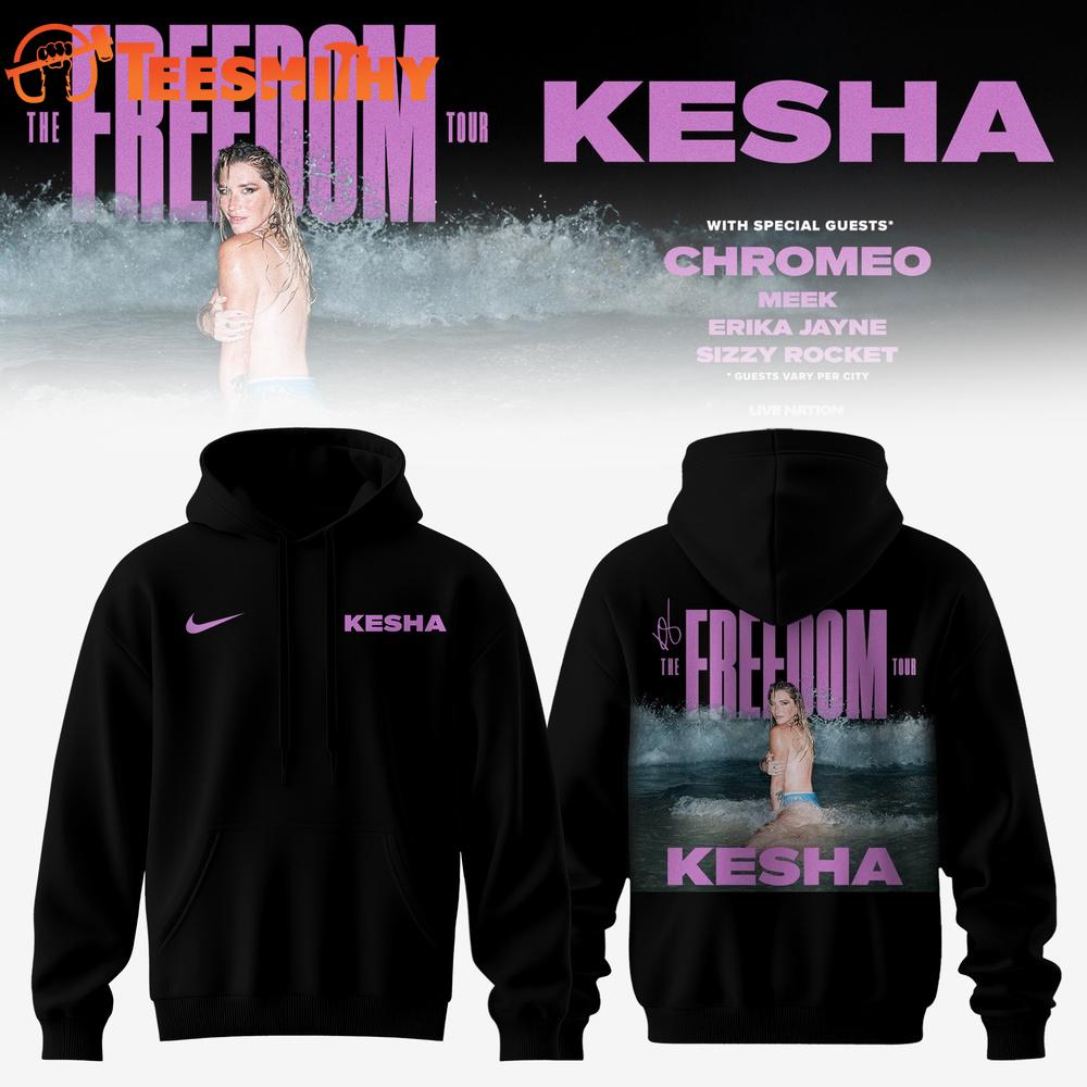 Kesha The Freedom Tour 2026 Hoodie