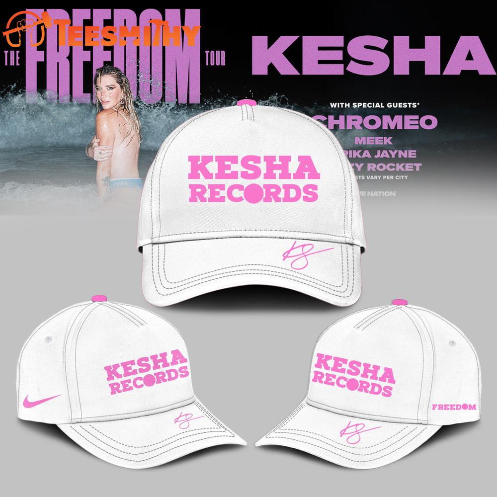 Kesha The Freedom Tour 2026 Signature Classic Cap