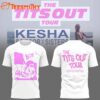 Kesha The Tits Out Tour 2025 New Design Black 3D Shirt