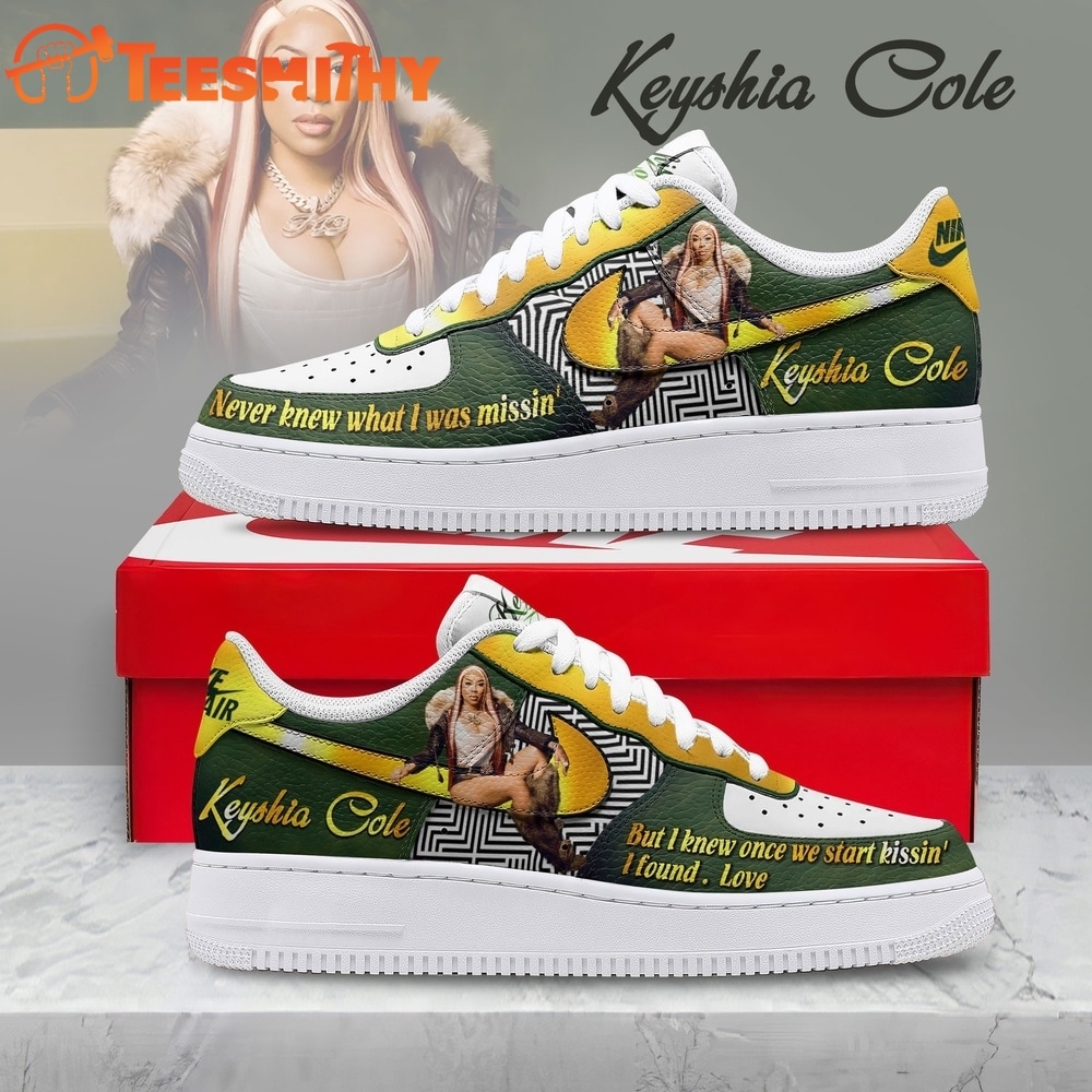 Keyshia Cole Custom Air Force 1 Shoes