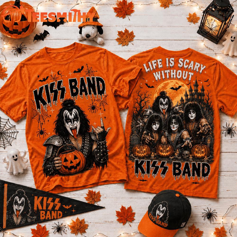 Kiss Band Halloween 2026 New Design 3D Shirt
