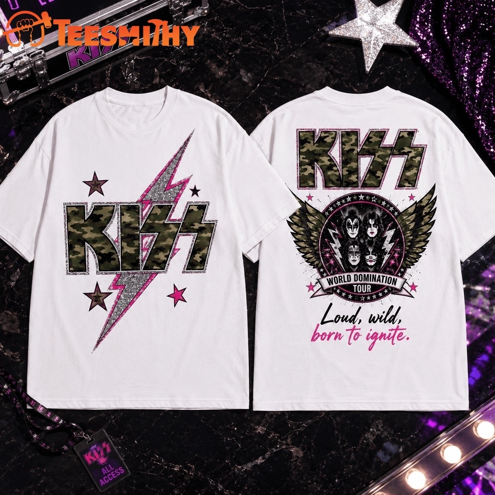 KISS Midnight Voltage 3D Shirt