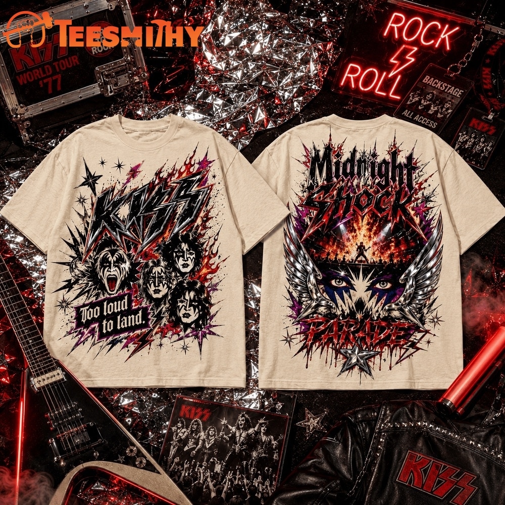 KISS Too Loud To Land 3D Shirt