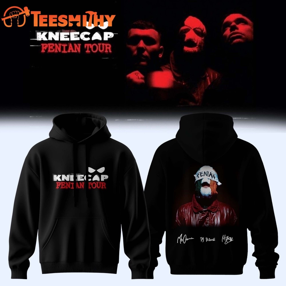 KNEECAP FENIAN TOUR Limited Edition Signature 2026 Hoodie