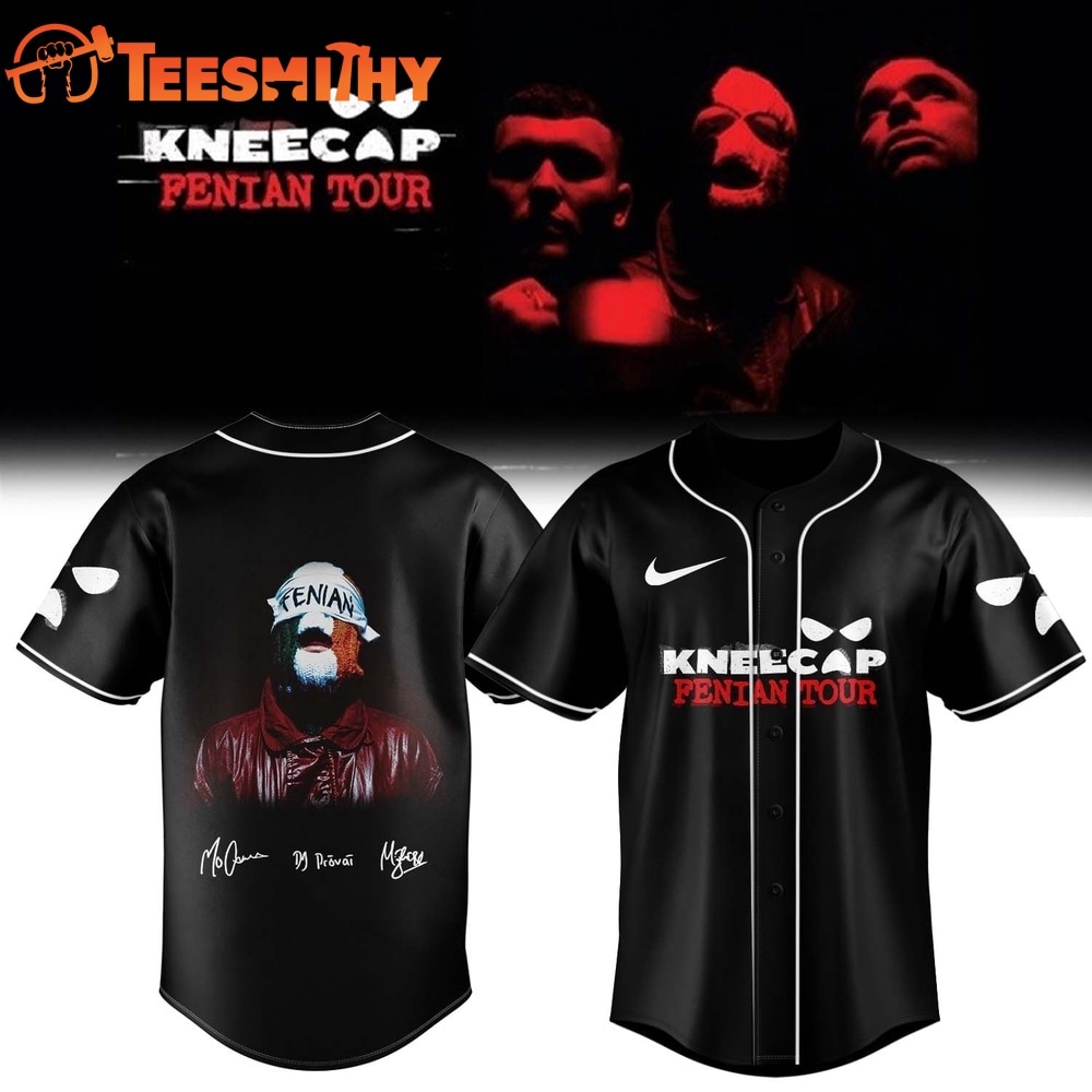 KNEECAP FENIAN TOUR Signature 2026 New Design Baseball Jersey