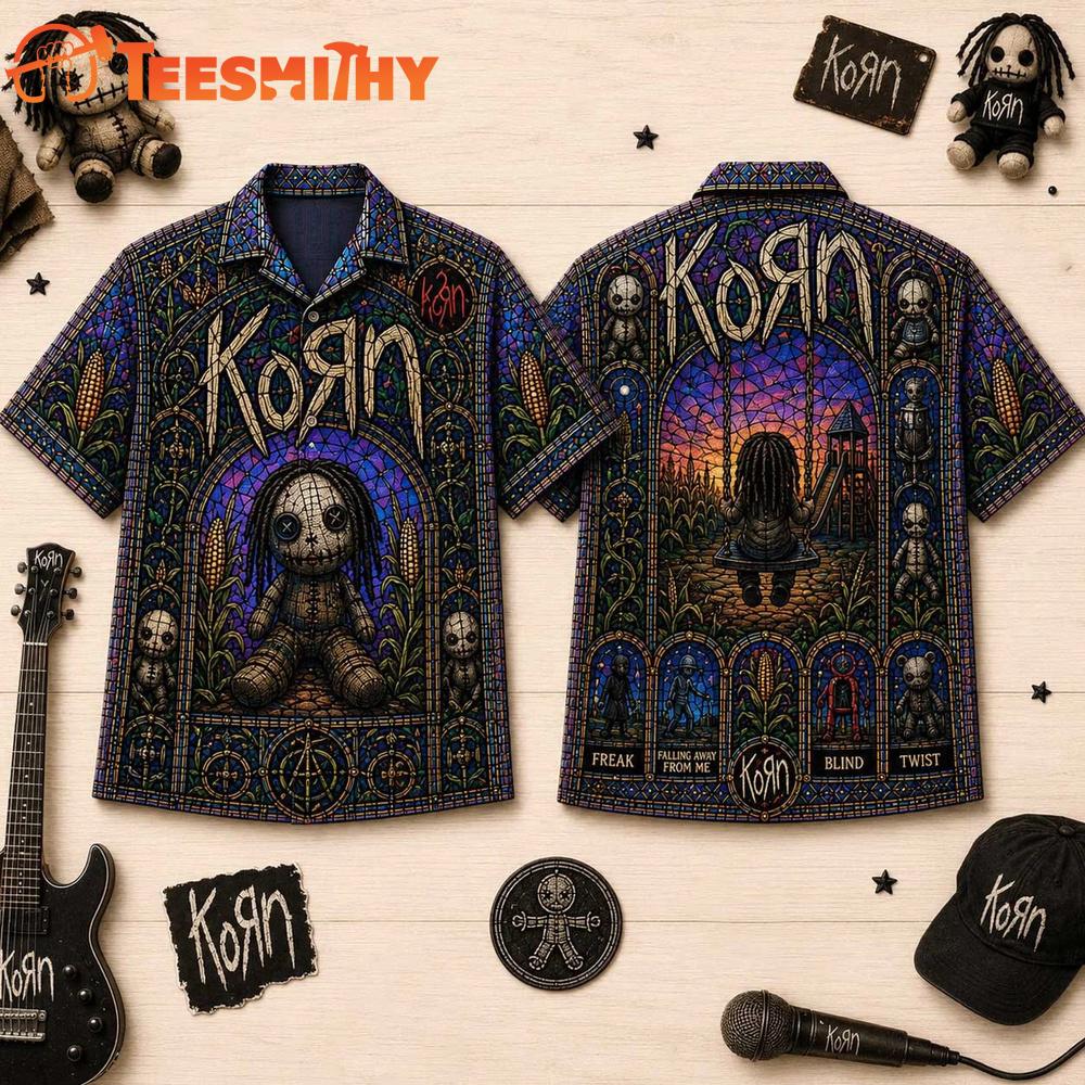 Korn Band Vintage Music Summer Hawaiian Shirt