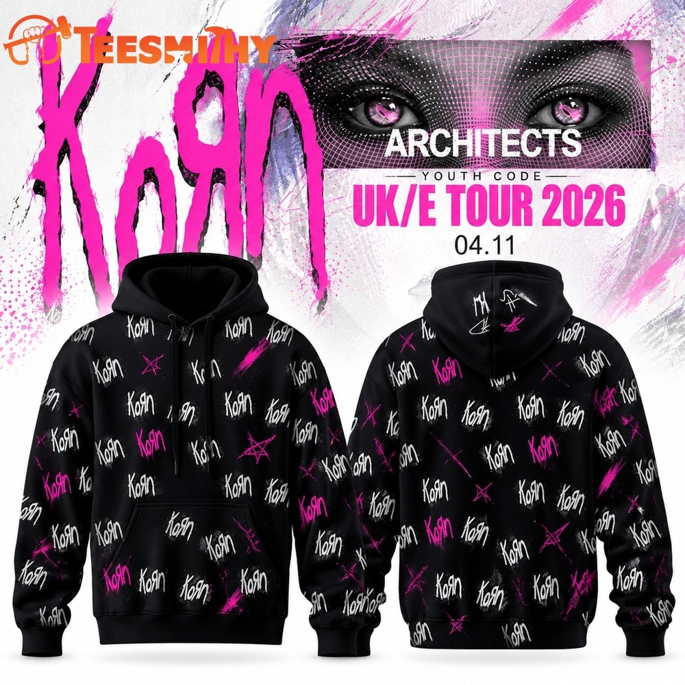 Korn UK IE Tour 2026 Limited Edition Hoodie