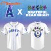 LA Dodgers 2025 Grateful Dead Night Game Baseball Jersey
