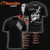 Lady Gaga The Mayhem Ball Tour 2025 3D Shirt