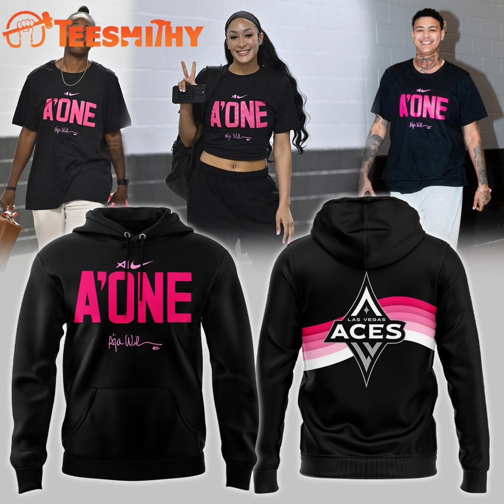 Las Vegas Aces A’ONE 2025 Signature Limited Edition Hoodie