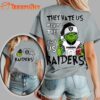Miami Dolphins 2025 NFL Christmas Grinch They Hate Us All Over Print Shirt
