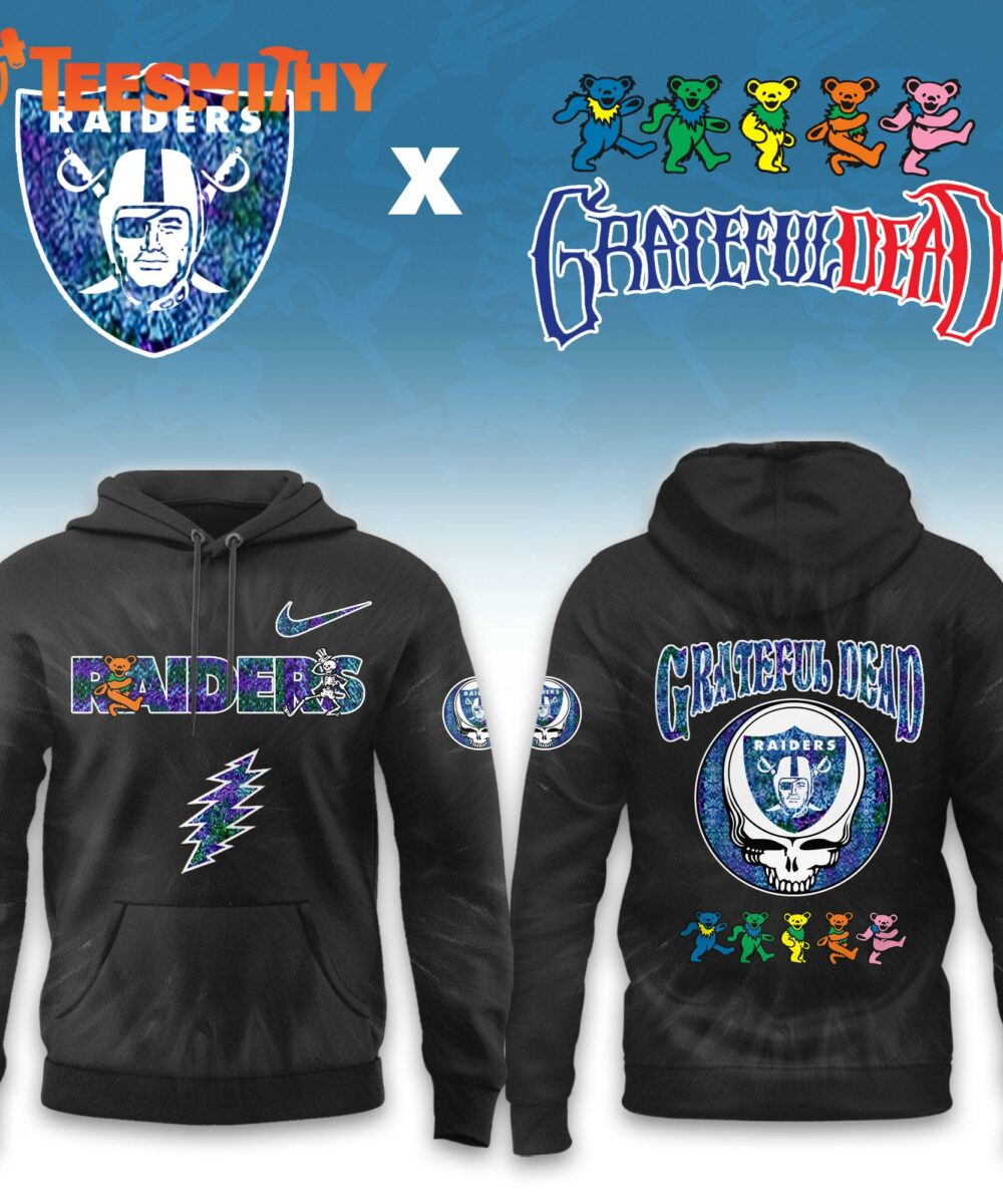 Las Vegas Raiders 2026 NFL Grateful Dead Limited Hoodie Shirt