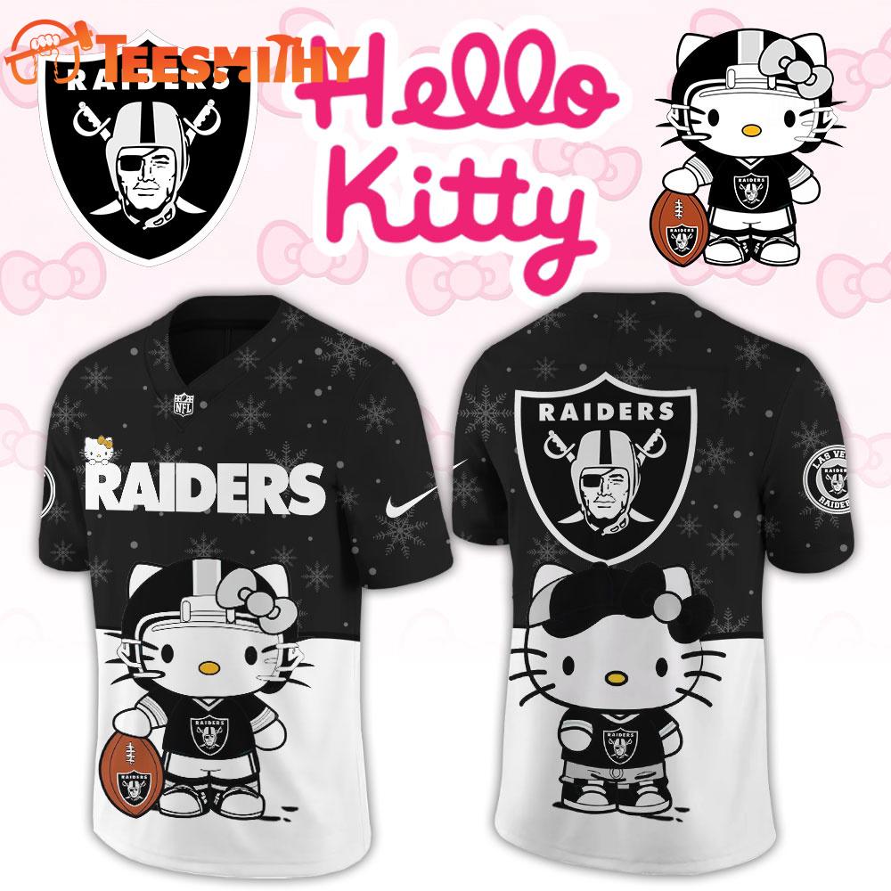Las Vegas Raiders 2026 NFL Hello Kitty Limited New Football Jersey