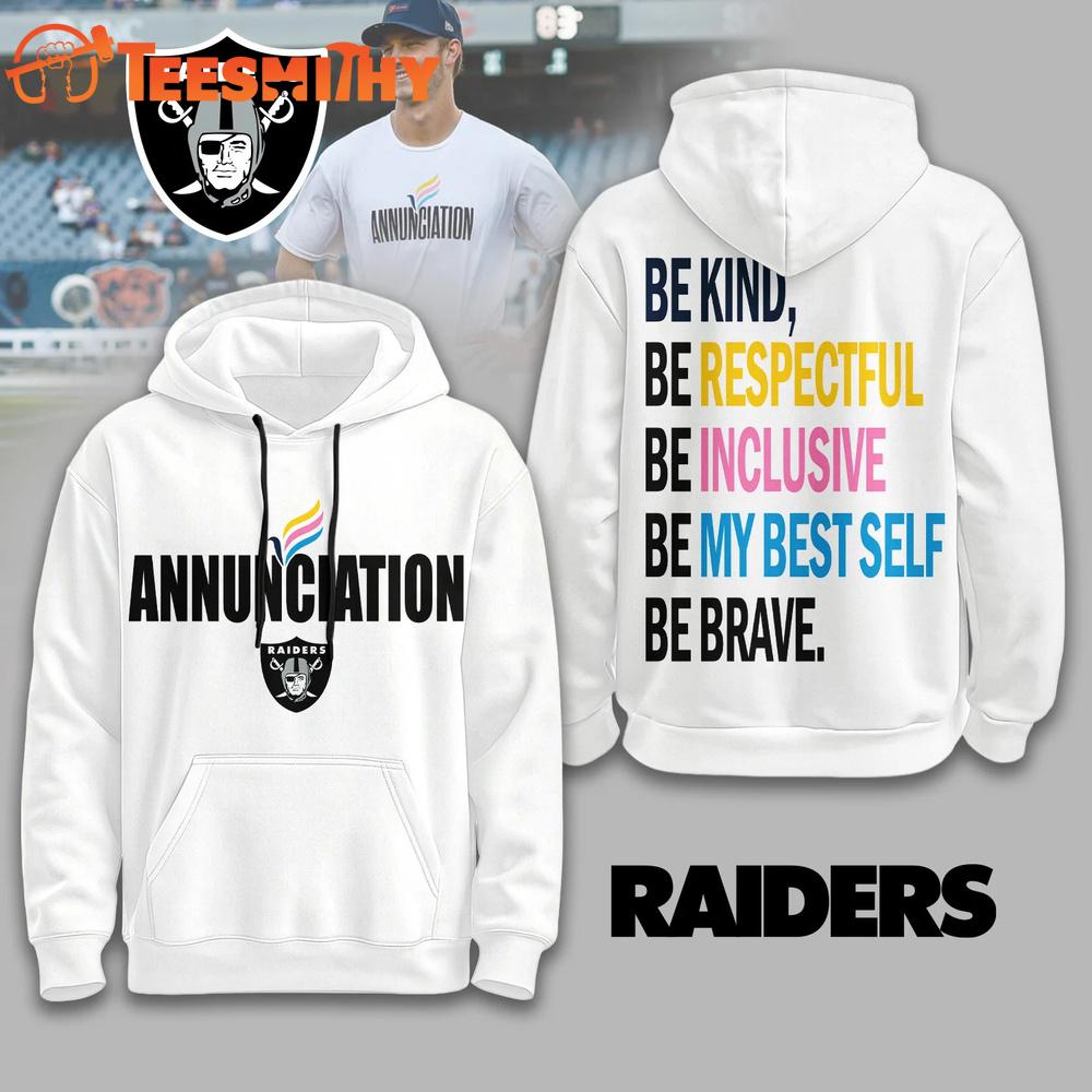 Las Vegas Raiders NFL Annunciation Limited Edition Hoodie Shirt